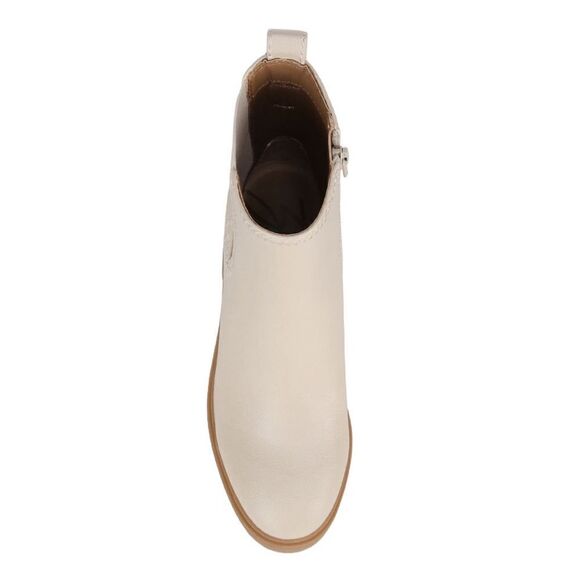 NWT ZODIAC TERESA PLATFORM BOOTIES IN BIRCH WHITE CREAM WOMENS SIZE 10 & 9 - Picture 3 of 6